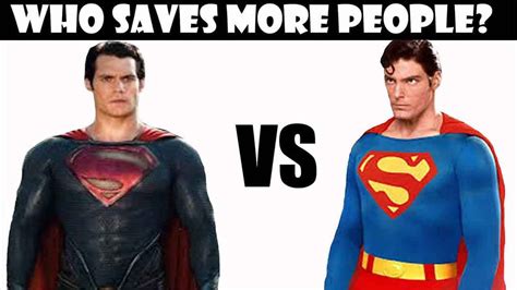 Which Superman Saves More People Youtube