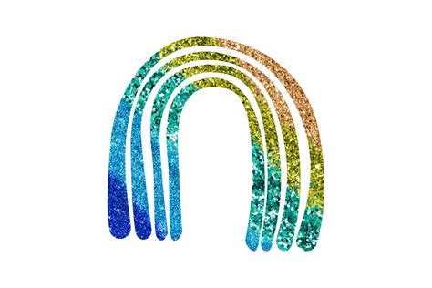 Glitter Rainbow Png 11934251 Png