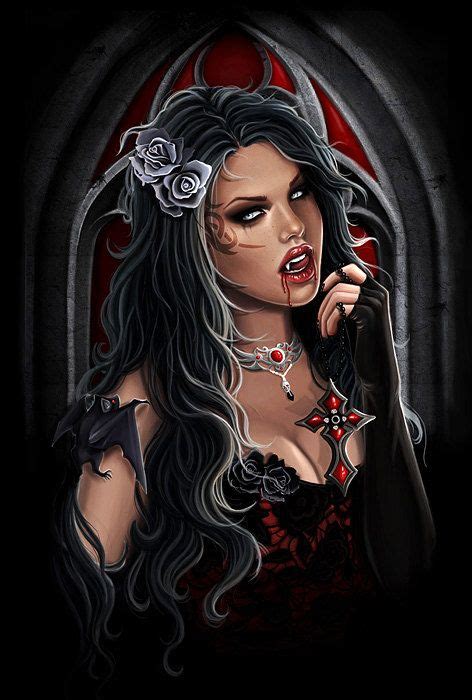 Art Vampire Vampire Love Gothic Vampire Vampire Queen Dark Fantasy