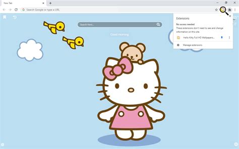 Hello Kitty Full Hd Wallpapers New Tab Wallpapertab