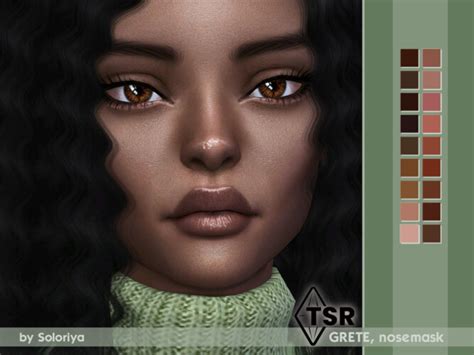 Nosemask Grete By Soloriya At Tsr Sims 4 Updates