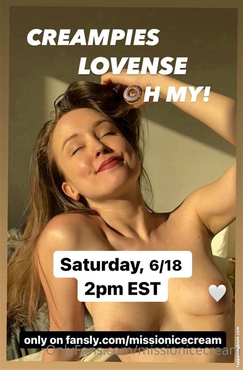 Missionicecream Missionicecream Nude Onlyfans Leaks The Fappening