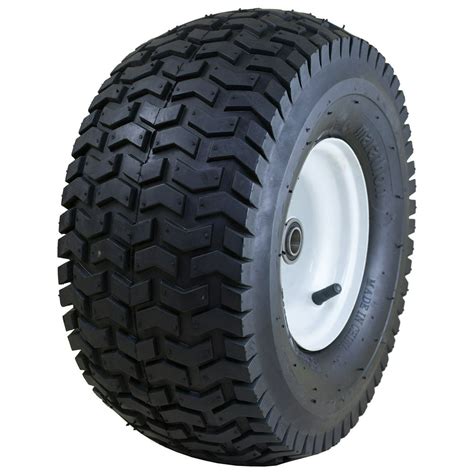 Marathon Industries 20346 15 X 650 6 Pneumatic Turf Lawn Mower Tire