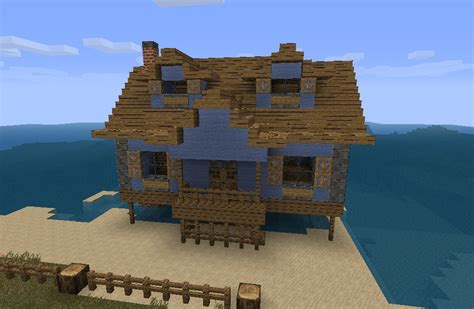Minecraft Aesthetics Beach House Minecraft Project