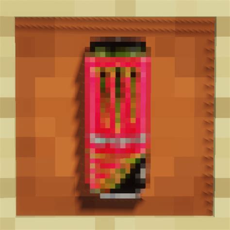 Minester Energy Drink Monster Energy In Minecraft Minecraft Mod
