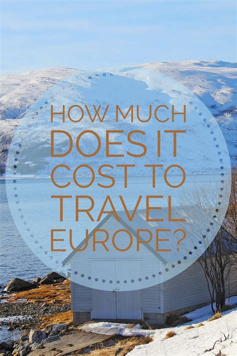How Much Will it Cost to Backpack Through Europe? | Backpack through europe, Travel through 