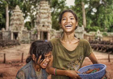 Two Cambodian Girls At Angkor Wat 1024 X 712 Humanporn