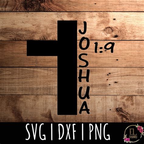 Cross With Bible Verse Svg