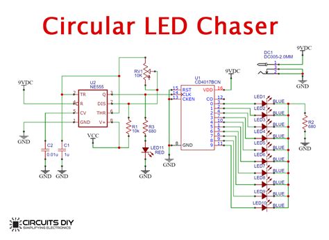 Led Chaser Circuit