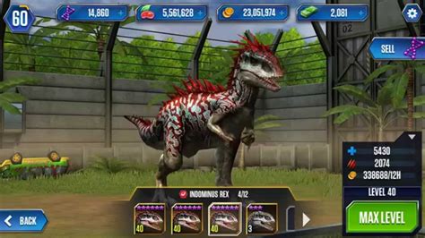 Battle 3 Indominus Rex Level 40 Jurassic World Youtube