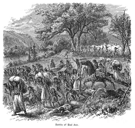 Black Hawk War 1832 Photograph By Granger