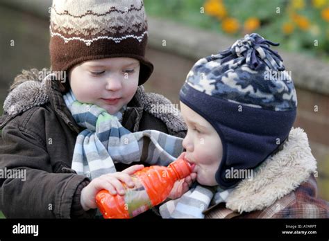 Small Children Helping Each Other Stock Photo 11780543 Alamy