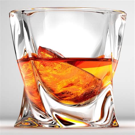 Twist Whiskey Glasses Scotch Glasses By Ashcroft Set Of 2 Unique Elegant 806802608259 Ebay