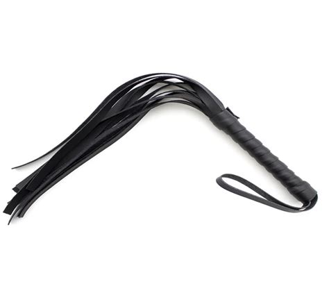 pu leather sex toy black color sexy sm toys whip for adult game products fetish clamps couple