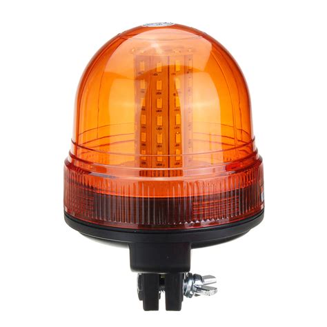 12v-24v-led-rotating-flashing-amber-beacon-waterproof-tractor-atv-moto