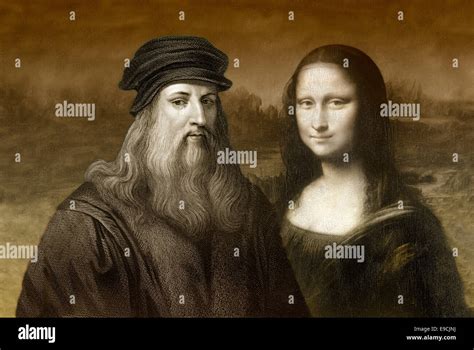 Mona Lisa Leonardo Da Vinci 1452 1519 Pintor Italiano Pintor