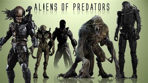 Alien Species From Predator Universe Youtube