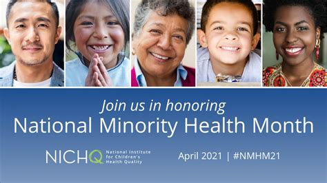 National Minority Health Month 2021