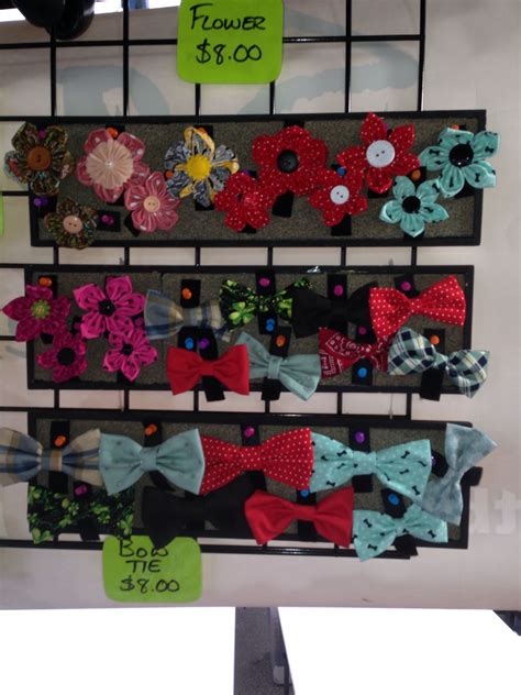 The Pet Bakery Version Of A Living Wall Flower And Bow Ties For Your