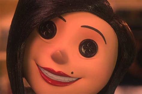 When The Other Mother Tried To Convince Coraline To Sew Buttons In Her Eyes In Coraline