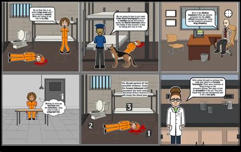 Crime Scene Basics Project Storyboard By F25c721d