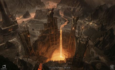 Artstation Gorgoroth George Rushing Shadow Of War Fantasy Art