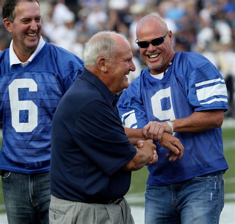 Legendary Byu Football Coach Lavell Edwards Very Proud Of Jim Mcmahon