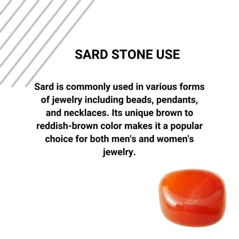 Sard Meaning Gemstone Healing Properties Uses Crystals And More