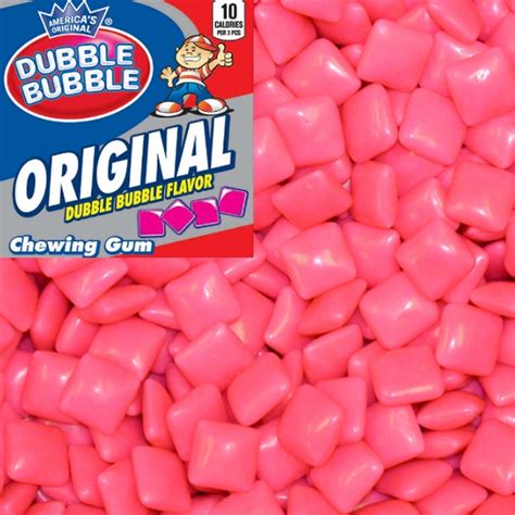 Dubble Bubble Original 1928 Pink Chicklet Gum