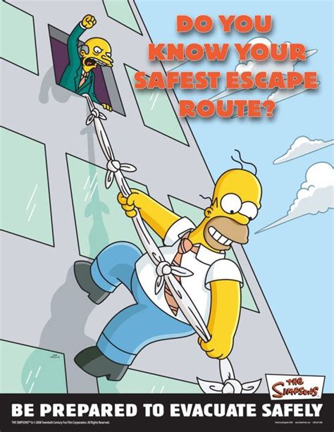 The Simpsons Are Here To Teach You About Work Safety 29 Pics