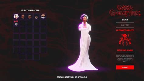 Bride Bierce Gameplay Dark Deception Monsters And Mortals New Update