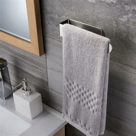 Zunto Towel Holder Bathroom Kithcen Towel Rack No Drilling Towel Rail