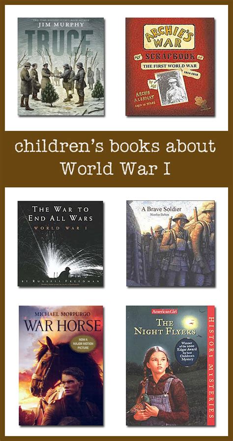 Best World War 1 Books For Kids K 8