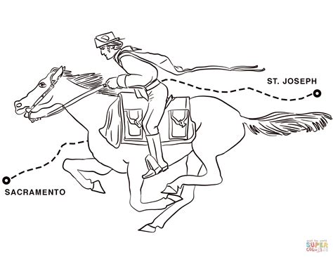 Free printable pony coloring pages for kids pony coloring pages are a variety of images of miniature horses made in black and white format. Pony Express coloring page | Free Printable Coloring Pages