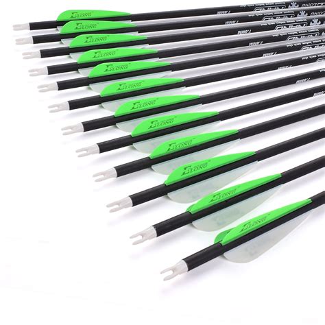 30inches Carbon Arrows With Replaceable Points Hunting Arrows For