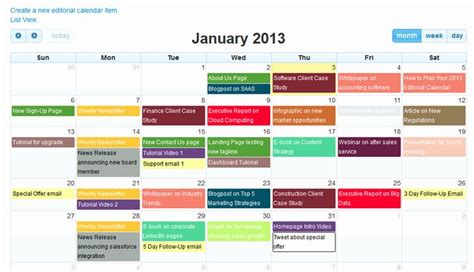 Content Marketing Calendar Template Awesome How To Create An Editorial
