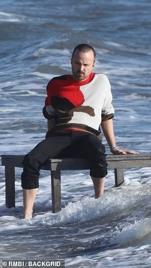 Breaking Bad Star Aaron Paul Is Joined By His Wife And Daughter During