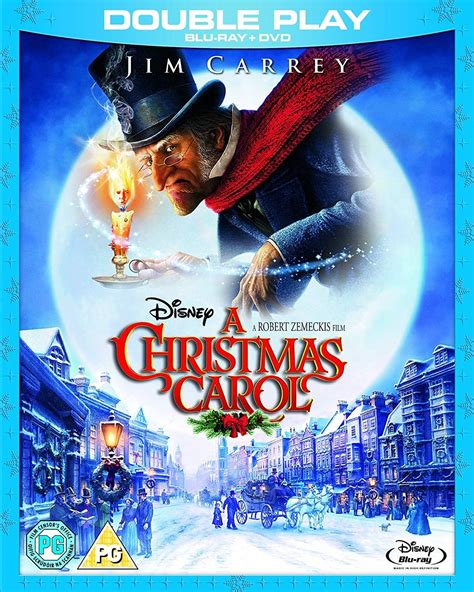A Christmas Carol Blu Ray Dvd Uk Jim Carrey Steve