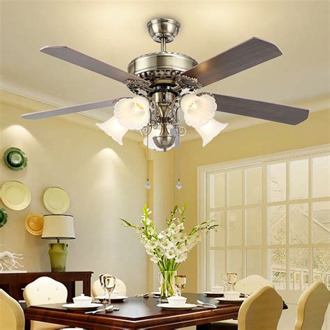 Dining Room Ceiling Fans With Lights Dimmable Rgb Led Ceiling Fan