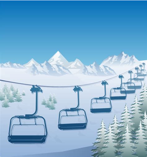 Ski Lift Drawing At Getdrawings Free Download