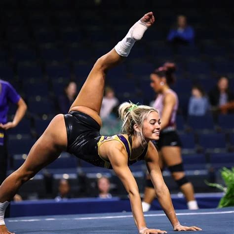Olivia Dunne S Gymnastics And Dance Masterpiece Enthrals Gymgoers