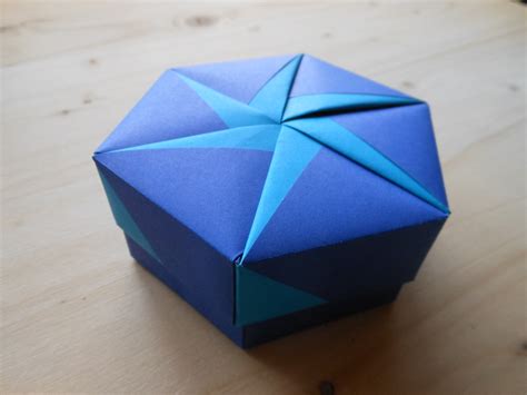 ▶ die papierschachtel kannst du sowohl mit deckel als auch ohne basteln. Origami Schachtel Anleitung | Tutorial Origami Handmade