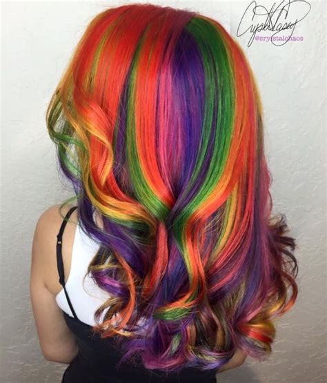 Bold Hair Color Rainbow Hair Color Bright Hair Hair Dye Colors
