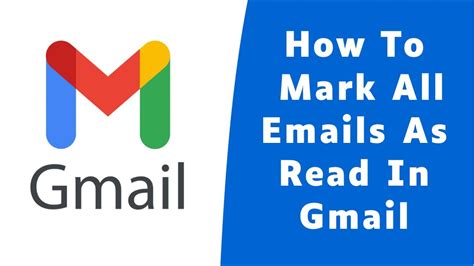 How To Mark All Emails As Read In Gmail 2022 Youtube
