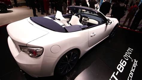 Toyota Gt 86 Convertible At The Geneva Motor Show 2013 Which First