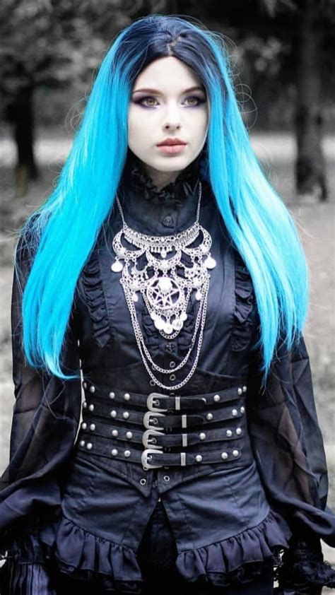 Great Goth Fashion Beautiful Elaborate Goth Necklace Awesome Goth