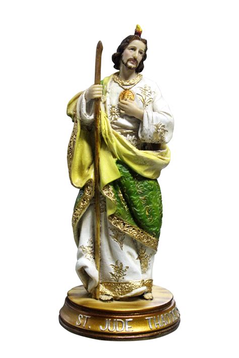 Stsp3360 8″ St Jude Thaddeus Resin Statue Carlo Catholic Services Ltd