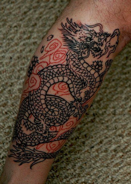 1:43 maycon bianque recommended for you. Black Outline Dragon Tattoo Design For Forearm | Dragon ...