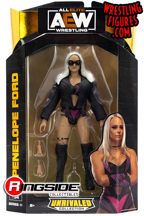 Penelope Ford Aew Unrivaled 11 Toy Wrestling Action Figure By Jazwares