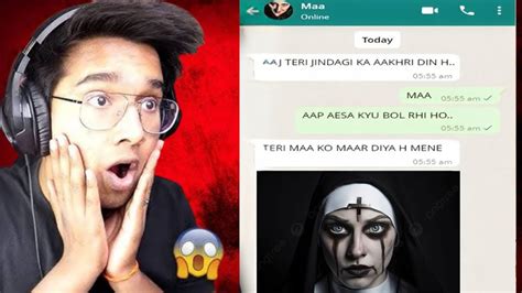 Scariest Whatsapp Chats 😱 Horror Whatsapp Chat Story Part 5 Youtube